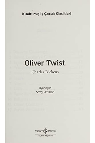 Oliver Twist Kısaltılmış Metin : İş Çocuk Klasikleri - 100 Temel Eser