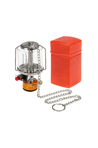 Dofolink Kamp Ve户外活动ıçin Kompakt Isı Ve Işık Sağlayan Paslanmaz Çelik Gazlı Fener 180g Çok Renkli