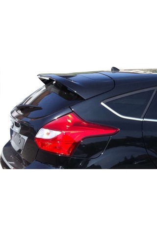Ford Focus 3 HB Spoiler Camüstü (Işıklı) Fiber 2011-2014