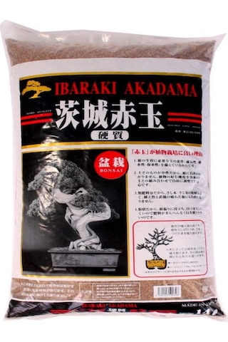 Akadama İbaraki Bonsai Toprağı 1 Litre 1-2mm 1 LT