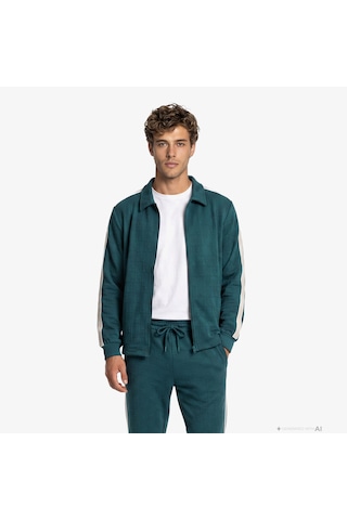 Unıted4 Regular Fit Erkek Yeşil Sweatshirt Adrıanust