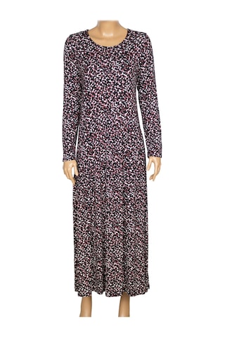 Barem Kadın Funda Belden Basene Büzgülü Penye Siyah Elbise D59 Siyah