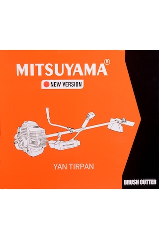 Mitsuyama MİTSUYAMA30 Japon Benzinli Yan Tırpan + Toprak Çapalama Aparatı