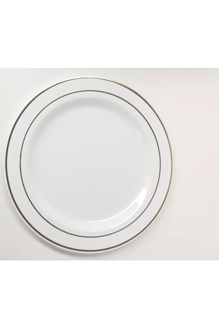 Klık-pıknık 10 Adet Plastik Tabak, 23 Cm. Tek Kullanımlık-çok Kullanımlık 177818446 100 adet