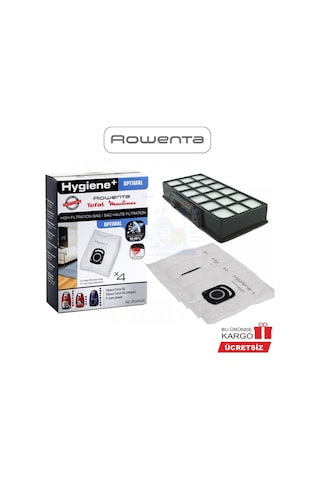 Rowenta Hygiene+ 4'Lü Toz Torbası Ve Hepa Filtresi Zr200540