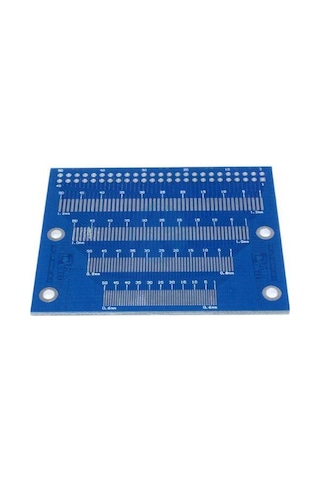 SMD - DIP Dönüştürücü Devre PCB - 0.5mm 1.2mm Arası
