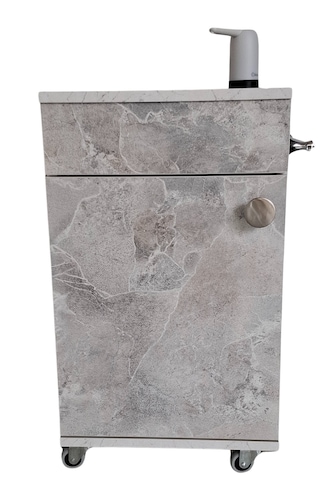 Seyyar Lavabo L10 Mermer Desen Mermer Rengi