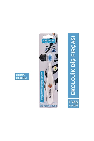 Babyton Bio Zebra Çocuk Diş Fırçası
