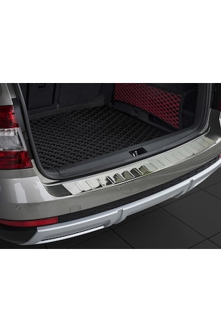 S-Dizayn  Skoda Octavia A7 Sd Krom Arka Tampon Eşiği 2013 Üzeri