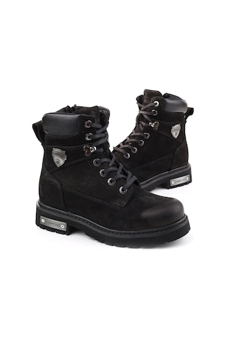 Hammer Jack 102-18501 Unisex Fermuarlı Motorcu Bot 001