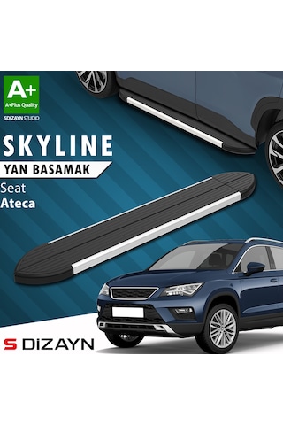S-dizayn Seat Ateca Skyline Aluminyum Yan Basamak 173 Cm 2017 Üzeri A+ Kalite