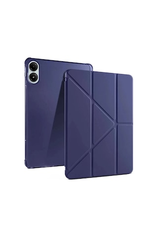 Newface Xiaomi Redmi Pad Pro 12.1 Kılıf Kalemlikli Mars Tablet Kılıfı - Lacivert Diğer
