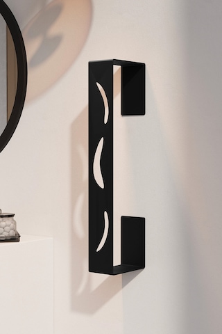 Zift Unique Paslanmaz Çelik Yapışkanlı Havlu Düzenleyici-mat Siyah&inox Satine Seçenekli Modern Havluluk. Diğer