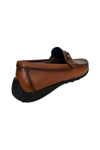 Kemal Tanca 887 2551 Erkek Hakiki Deri Loafer Ayakkabı Taba