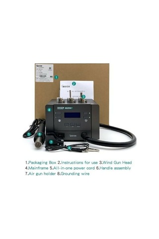 Quick 862dw+ 1000w Sıcak Hava Onarım İstasyonu