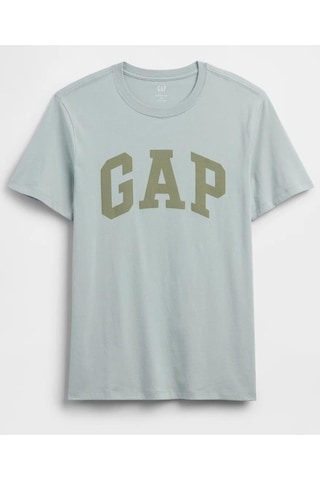 Gap Everyday Soft Basic Logo 856659 T-shirt Kısa Kol Tişört Erkek T-shirt Yeşil-14332