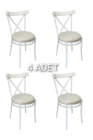 Tonet  Sandalye Çapraz Sandalye Mutfak Cafe Restorant Sandalyesi