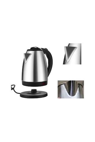 Northcity Kettle Su Isıtıcı 2000w 1.8l Paslanmaz Çelik C F Priz Uyumlu - 220-240v