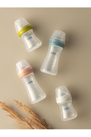 Mooma Biberon 250 Ml 6-18 Ay Orta Akış - Mavi