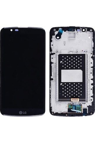 LG Uyumlu K10 Lcd Ekran Dokunmatik Çıtalı + Tek Hat + Tamir Seti