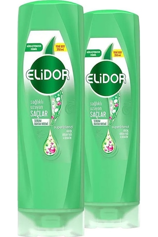 Elidor Serum Saç Bakım Kremi Sağlıklı Uzayan Saçlar 350 Ml X2