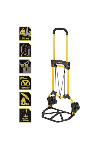 Stanley Ft584 30/60Kg Merdiven Çıkabilen Katlanır El Arabası (385010383)