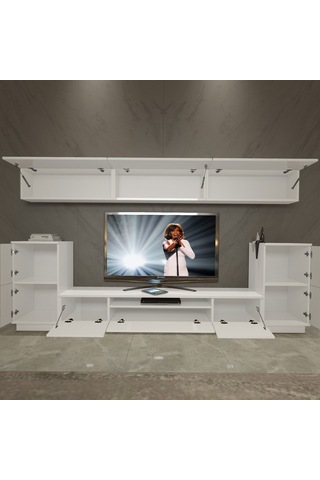 Decoraktiv Trendstyle 9s Mdf Tv Ünitesi Tv Sehpası Beyaz