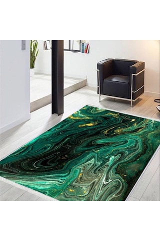 Halıportalı Pvc Taban Mermer Desen Salon Mutfak Halısı I-Fm-2058