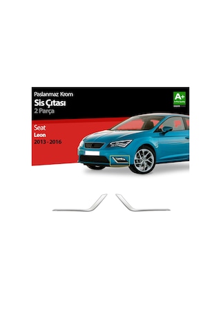 S-Dizayn  Seat Leon Krom Sis Farı Çerçevesi 2 Prç. 2013-2016