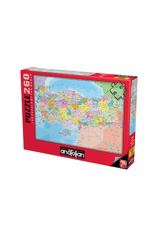 Anatolian 260 Parça xl Puzzle - Türkiye Siyasi Haritası 3269