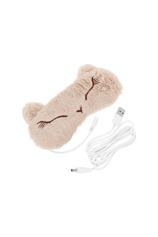 Lichen 1 Set Isıtma Maskesi Sıcaklık Kontrolü Göz Bandı Göz Gri