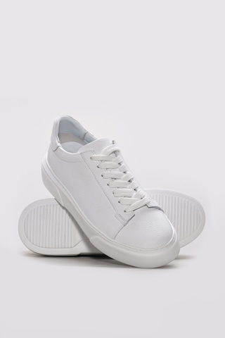 Fast Step Hakiki Deri Erkek Casual Ayakkabı 216ma888 Beyaz