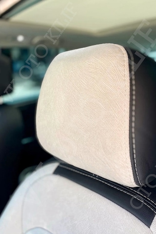 Vk Auto Volkswagen Tiguan Araca Özel Koltuk Kılıfı Beyaz-taytüyü