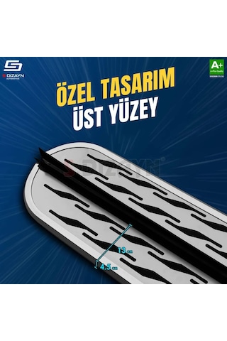 S-dizayn Citroen C5 Aircross 2 Hybrid Benzinli Oem Still Pro V2 Aluminyum Yan Basamak 193 Cm 2025 Üz