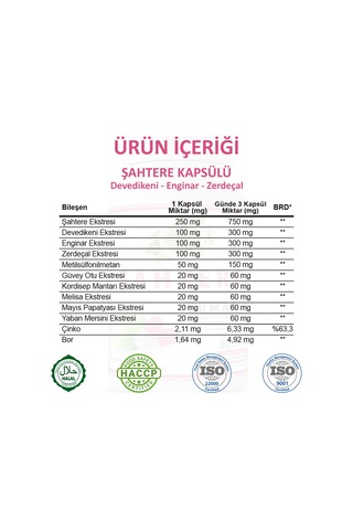 Gökçek Şifa Şahtere (Fumaria Capsule) 60 Kapsül