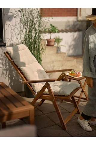 Ayarlanabilir Sandalye, Açık Kahverengi, Mindersiz Acı Kahverengi