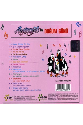 Ayşegül'ün Doğum Günü Cd
