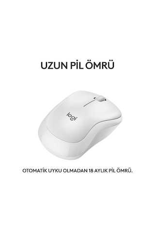Logitech M240 Sessiz Kompakt Bluetooth Kablosuz Optik Mouse
