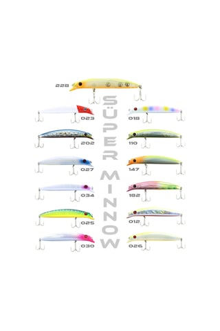 Fujın Super Minnow 11.5cm 18gr Maket Balık 110 Tequila Halo