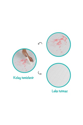 Baby'Ness Oyun Parkı Yatağı 60 x 120X5 Cm Beyaz