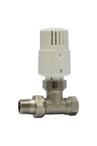 10 Adet Eca Trv4 Termostatik Düz Radyatör Valfi Petek Vanası 602120756