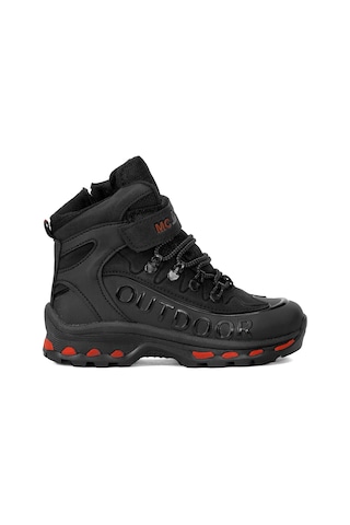 Mc Jamper 2115 Filet Erkek Çocuk Outdoor Bot Siyah - Kırmızı