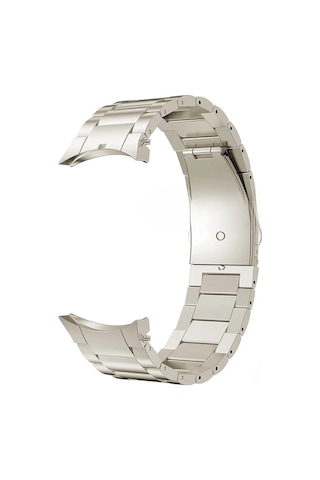 Samsung Galaxy Watch 4 5 6 7 Fe 40 44mm Classic 42 43 46 47mm Uyumlu Watch 5 Pro 45mm Çelik Kordon