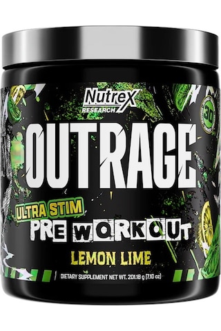 Ultra Stim Pre-workout: Energy, Focus & Power Lemon Lıme 209.64 G.
