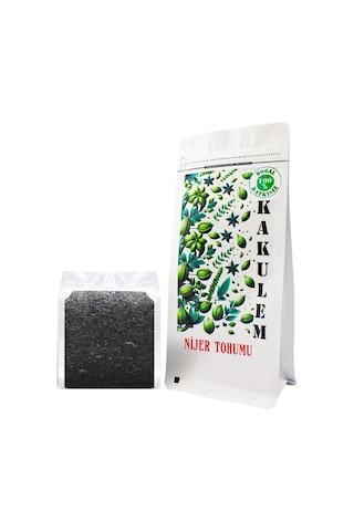 Kakulem Sertifikalı Doğal Kızıştırıcı Nijer Tohumu 500 Gr 0.75 LT - 2.5 LT - 12 KG