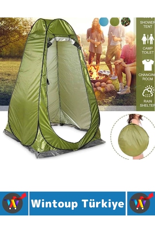 Outdoor Piknik Balıkçılık Duş Tuvalet Gizlilik Pratik Taşıma Çantalı Otomatik Kamp Giyinme Çadırı Çok Renkli