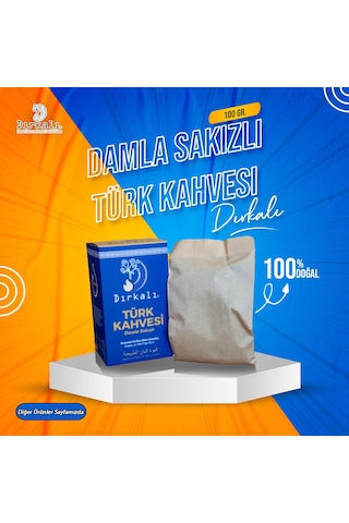 Dırkalı Damla Sakızlı Türk Kahvesi 100 G