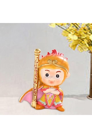 Pazly Suntek Mor-pembe-pelerin Maymun Koridor Karikatür Heykeli Qv