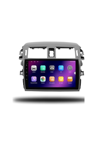 Caros Toyota Corolla 2007-2012 Uyumlu Android Multimedya 4gb Ram 32gb Hafıza 9"