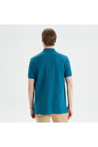 Nautica Erkek Mavi Classic Fit Kısa Kollu Polo Yaka T-shirt Düz K35000t Mavi